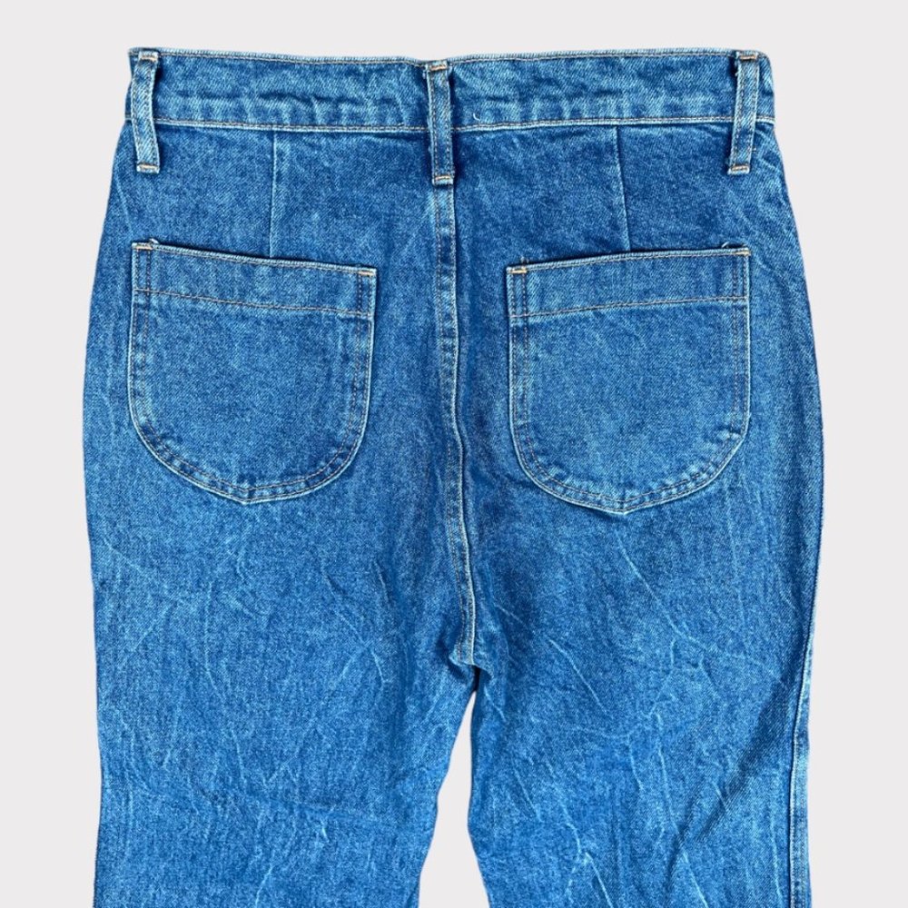 NWOT Doen Authentic Vintage Melody High Rise Flare Denim Jeans Women's Size 27 - Picture 12 of 16
